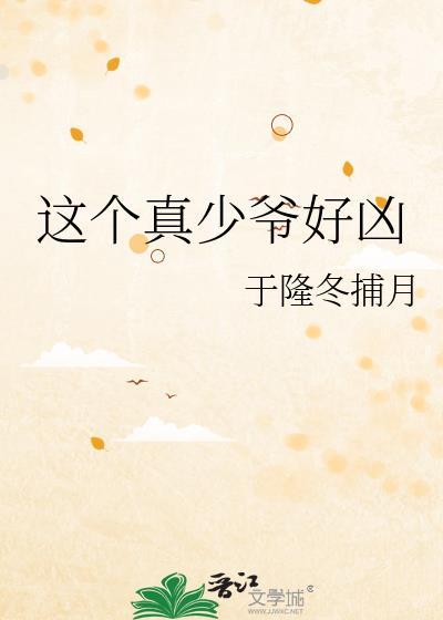 这个真少爷好凶txt