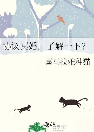 协议冥婚了解一下by喜马拉雅种猫