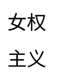 女权主义的具体表现